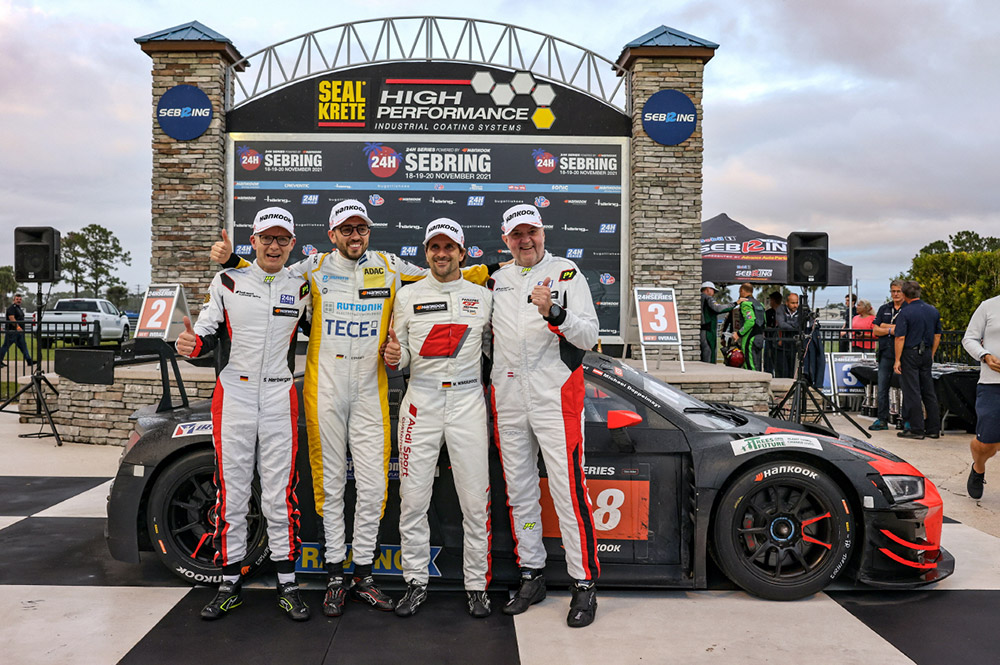 RutronikRacingwinsinSebringinaneventfulendtothisseasons24HSeriespoweredbyHankook1